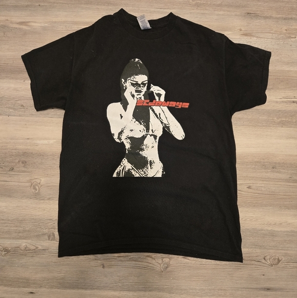 Sideways Co Graphic Black And Red Teeshirt Size.mediim - Picture 2 of 3